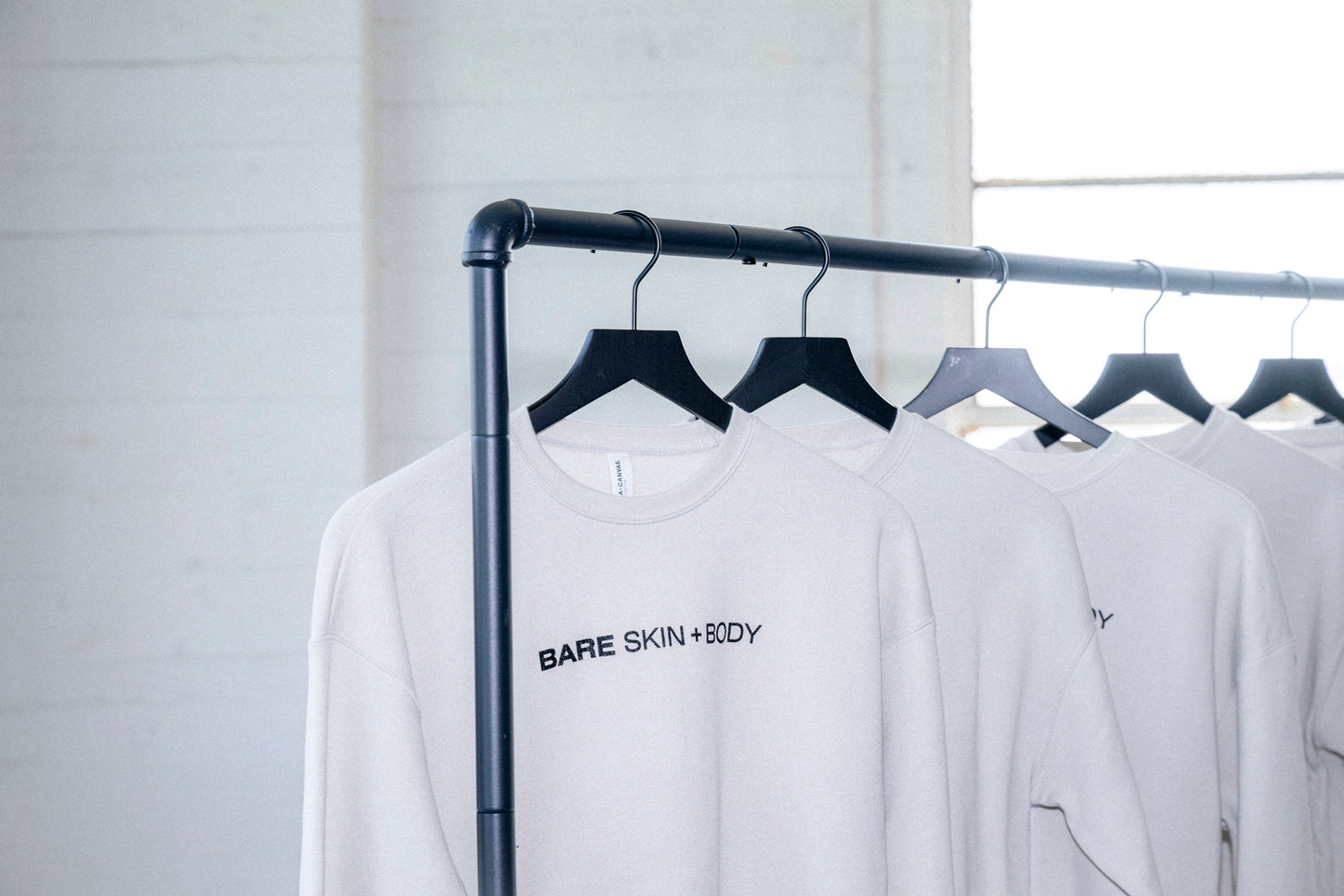 BARE Logo Sweatshirt- Sand