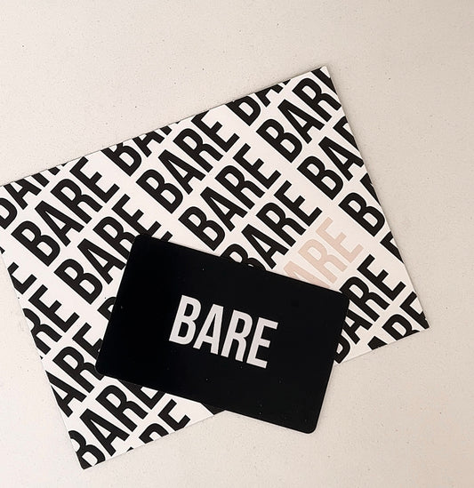 The BARE Gift Card