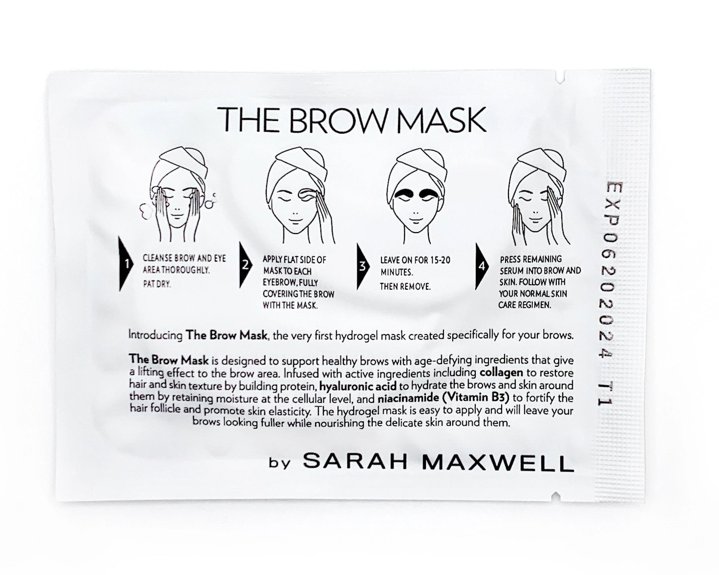 The Brow Mask-Hydrogel Treatment Mask 5 Pack