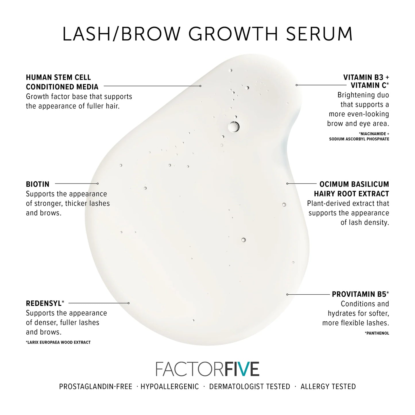 Factor Five Lash/Brow Growth Serum